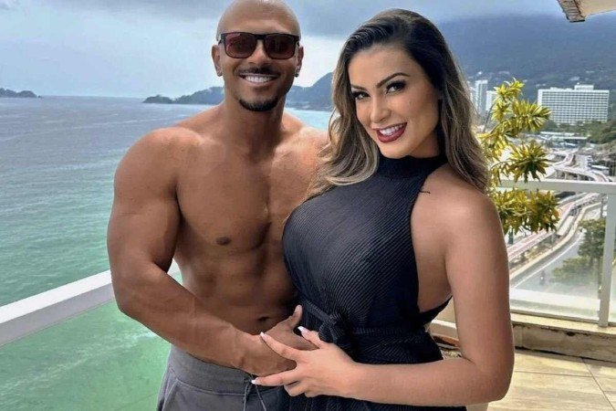 Andressa Urach e o namorado, Lucas - (crédito: Reprodução Instagram ) Andressa Urach e o namorado, Lucas - (crédito: Reprodução Instagram )