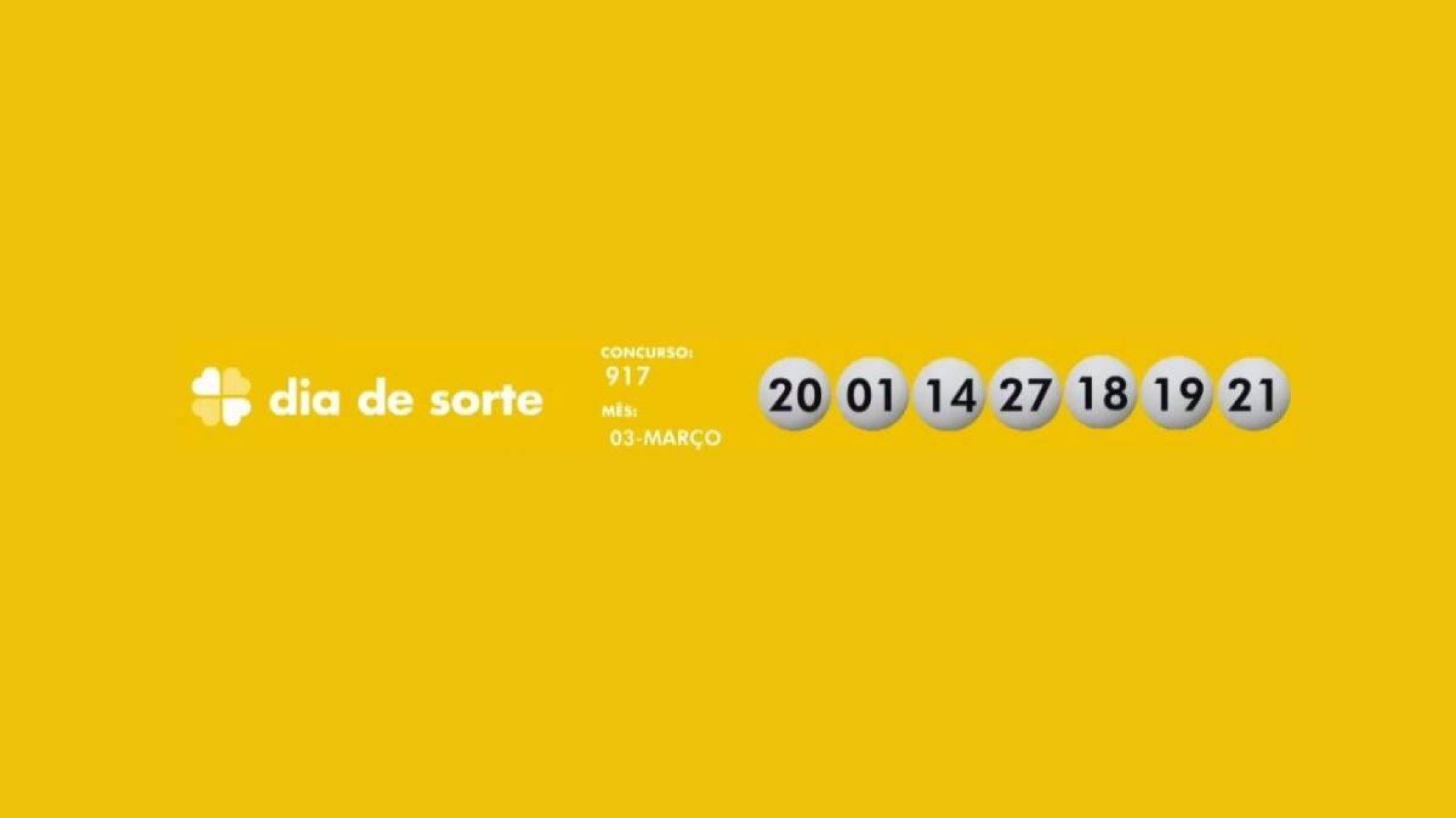 DIA DE SORTE |  23 DE MAIO DE 2024