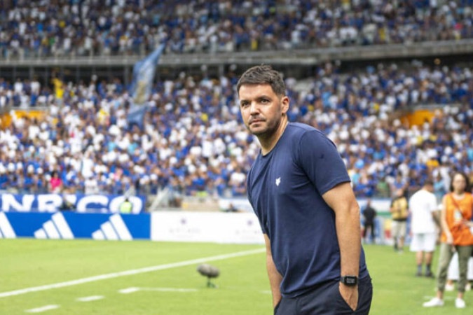 Foram apenas 14 jogos de Nicolás Larcamón no comando do clube mineiro -  (crédito: Foto: Staff Images/Cruzeiro)