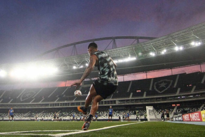 Torcedores do Botafogo terão a oportunidade de fazer mais uma linda festa no Nilton Santos -  (crédito: Foto: Vítor Silva/Botafogo)