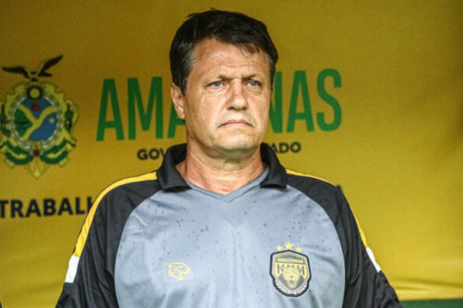 Adilson Batista comandou o Amazonas somente em oito partidas  -  (crédito:  Pauleanderson)