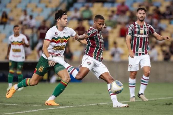 Fluminense venceu o Sampaio Corrêa novamente pela Copa do Brasil  -  (crédito: - Foto: Lucas Merçon/Fluminense)