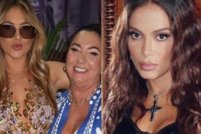 Margareth Serrão, Virginia Fonseca e Anitta -  (crédito: Instagram )