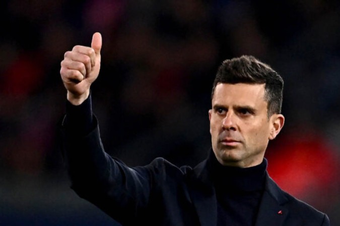  Bologna's Italian coach Thiago Motta gestures during the Italian Serie A football match between Bologna and Inter Milan at the Renato-Dall'Ara stadium in Bologna on March 9, 2024. (Photo by Gabriel BOUYS / AFP) (Photo by GABRIEL BOUYS/AFP via Getty Images)
     -  (crédito:  AFP via Getty Images)