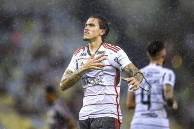 Pedro garante vitória do Flamengo na Copa do Brasil - (crédito: Foto: Gilvan de Souza / CRF) Pedro garante vitória do Flamengo na Copa do Brasil - (crédito: Foto: Gilvan de Souza / CRF)