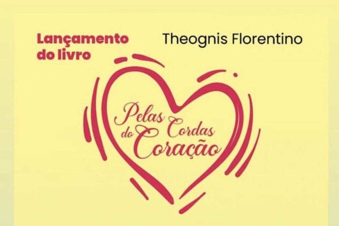 Divulgação do lançamento do livro Pelas Cordas do Coração em Brasília -  (crédito: Reprodução Instagram/ @theognisflorentinooficial)