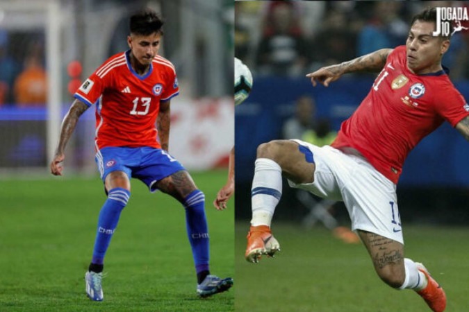 Pulgar e Vargas estão na lista de Gareca  -  (crédito: Martin Bernetti/AFP via Getty Images e Miguel Schincariol / AFP)