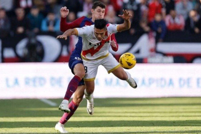 Falcao García disputou 79 partidas pelo Rayo - (crédito: Oscar del Pozo/AFP via Getty Images) Falcao García disputou 79 partidas pelo Rayo - (crédito: Oscar del Pozo/AFP via Getty Images)