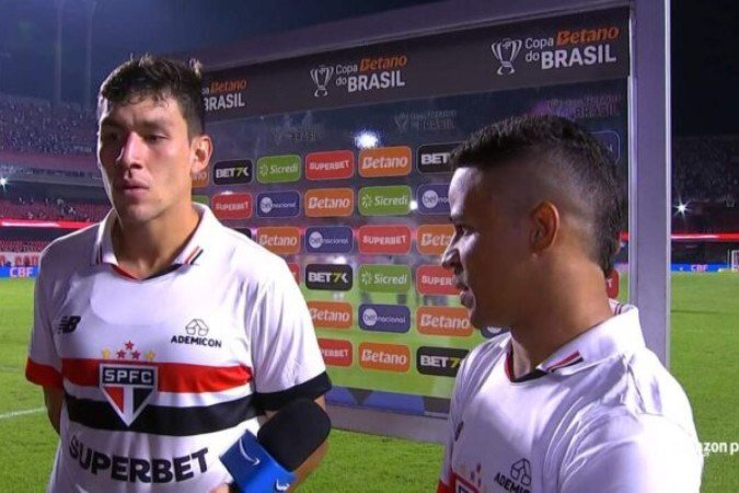 Erick e Ferraresi se destacaram na classificação tricolor - (crédito: Foto: Reprodução/Prime Video) Erick e Ferraresi se destacaram na classificação tricolor - (crédito: Foto: Reprodução/Prime Video)