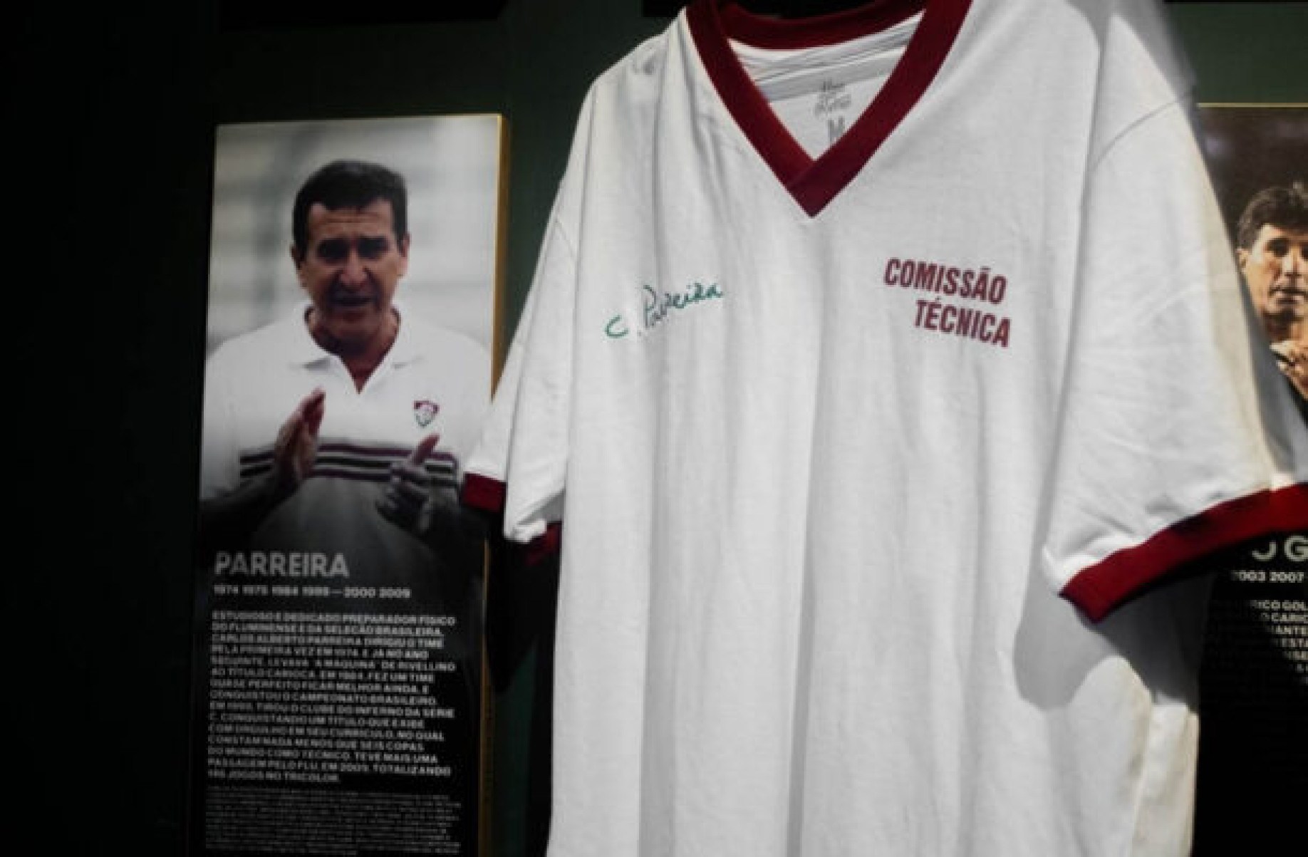 Fluminense vai lançar camisa em homenagem ao técnico Parreira