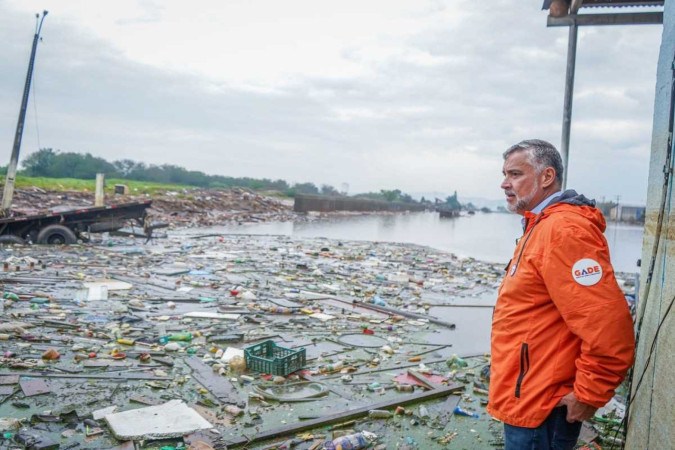 Governo planeja evento em Porto Alegre para anunciar obras em diques e fazer um balanço das ações de reconstrução no estado -  (crédito:  Joaquim Moura)