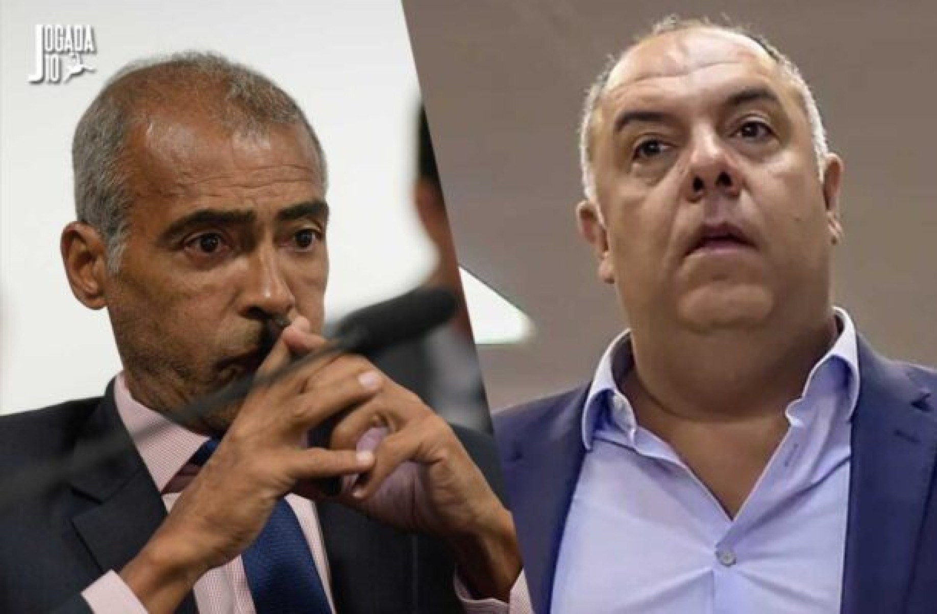 Romário e Marcos Braz são investigados por suposto esquema de corrupção