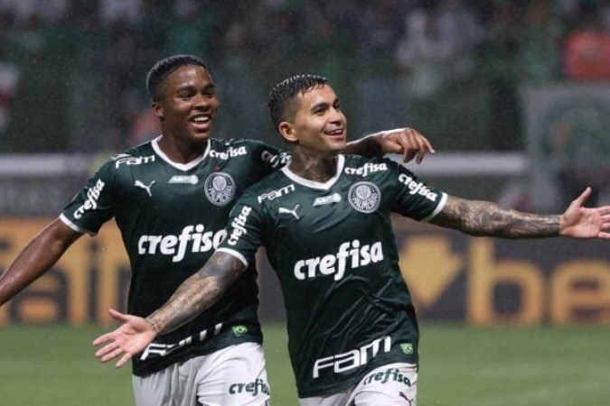 Palmeiras se prepara para despedida de Endrick e retorno de Dudu -  (crédito: Foto: Cesar Greco/Palmeiras)