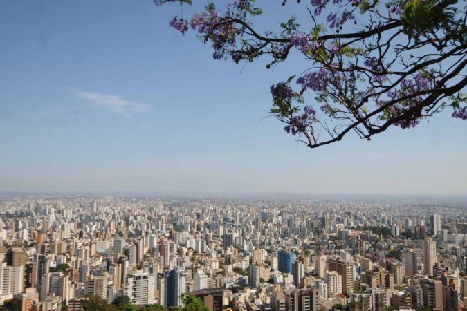 Feriado de Corpus Christi será de tempo estável e temperaturas amenas em BH -  (crédito: Leandro Couri/EM/D.A Press)