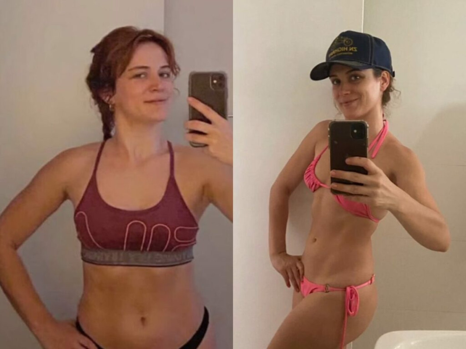 Antes e depois: Bianca Bin exibe mudanças no corpo