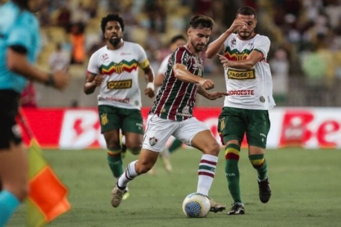 Martinelli tem se destacado pela versatilidade no Fluminense de Fernando Diniz  -  (crédito: - Foto: Lucas Merçon/Fluminense)