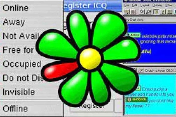 Em 2001, o ICQ chegou a ter mais de 100 milhões de usuários
 -  (crédito: Divulgação/ICG)