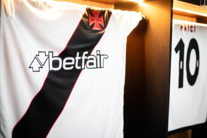Vasco está perto de fechar patrocínio em mais uma propriedade do uniforme -  (crédito: Foto: Leandro Amorim/Vasco)