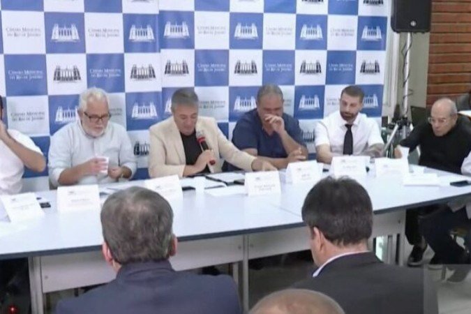 Pedrinho discursa por reforma de São Januário, casa do Vasco -  (crédito: Foto: Reprodução / YouTube)