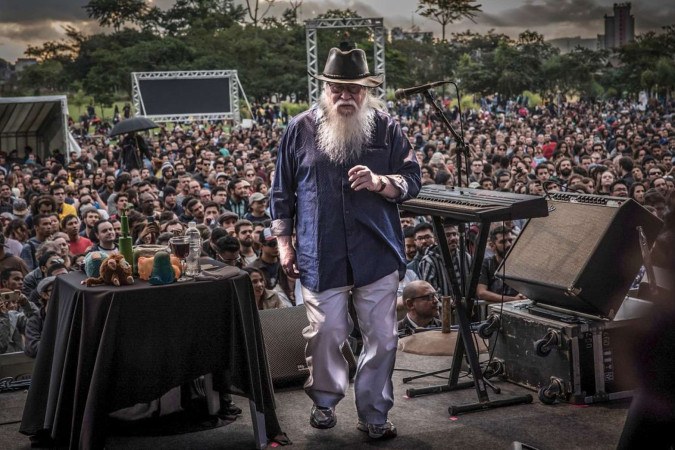 Hermeto Pascoal apresenta em SP obra que une música e artes visuais  -  (crédito: EBC)