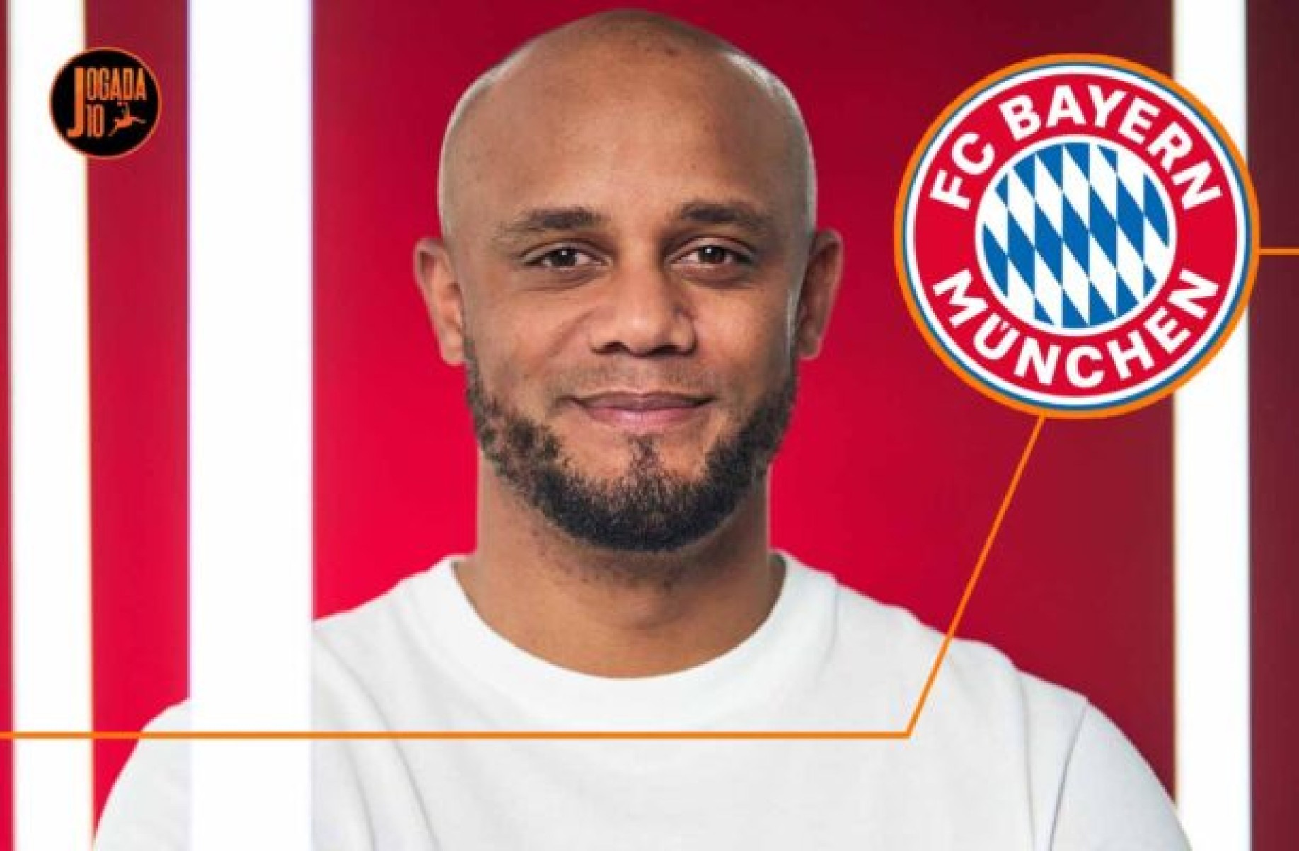 Bayern de Munique anuncia a contratação do técnico Vincent Kompany