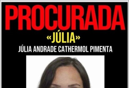 Júlia Andrade Cathermol Pimenta é a principal suspeita da morte do empresário Luiz Marcelo Antonio Ormond
 -  (crédito: Reprodução/X/Twitter @DDalertaRio)