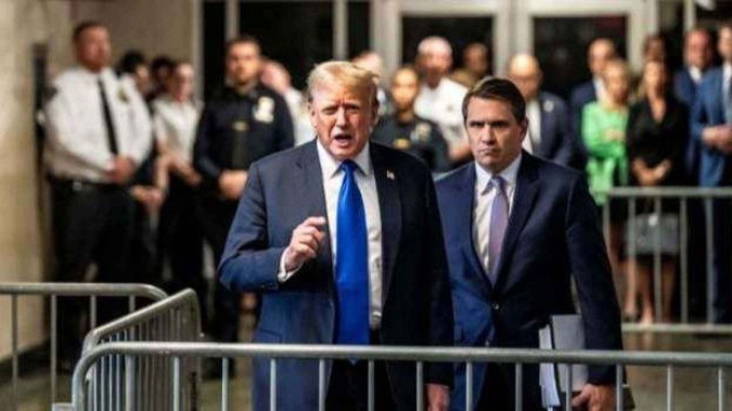 A equipe jurídica de Trump pode usar o testemunho de Stormy Daniels como base para entrar com recurso -  (crédito: Getty Images)