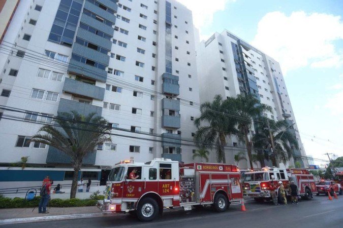 Incêndio em um apartamento do Residencial Monet, em Águas Claras, causou a morte de uma idosa 