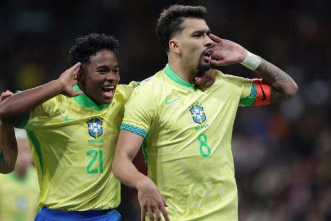 Lucas Paquetá é uma das lideranças técnicas da Seleção Brasileira de Dorival Júnior - (crédito: - Foto: Rafael Ribeiro/CBF) Lucas Paquetá é uma das lideranças técnicas da Seleção Brasileira de Dorival Júnior - (crédito: - Foto: Rafael Ribeiro/CBF)