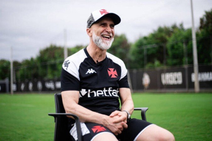 Álvaro Pacheco estava no Vitória de Guimarães antes de chegar ao Vasco -  (crédito: Foto: Leandro Amorim/Vasco)