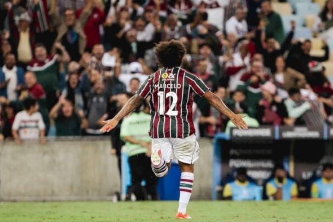 Marcelo volta a se destacar no Fluminense pela disputa da Libertadores  -  (crédito: - Foto: Lucas Merçon/Fluminense)