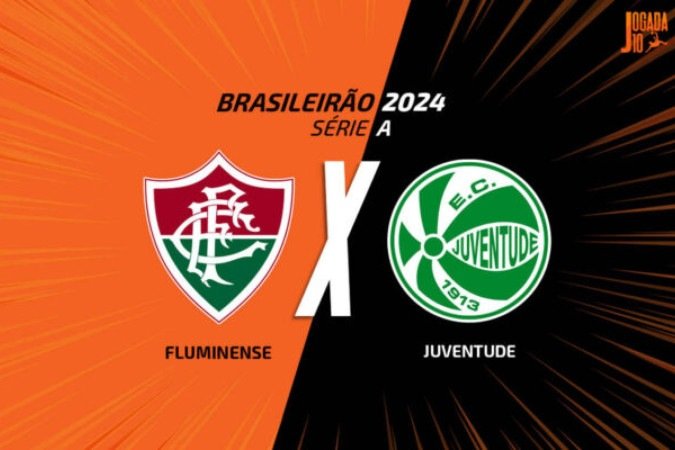 Fluminense e Juventude medem forças no retorno do Campeonato Brasileiro -  (crédito:  - Foto: Arte/Jogada10)