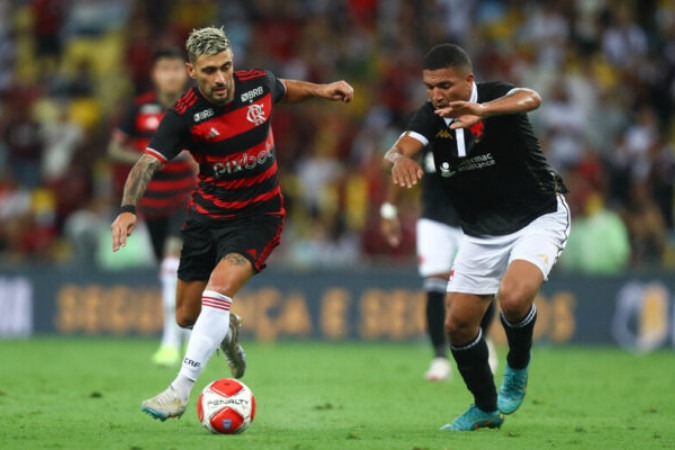 Vasco e Flamengo medem forças no Maracanã -  (crédito: Foto: Leandro Amorim/Vasco)