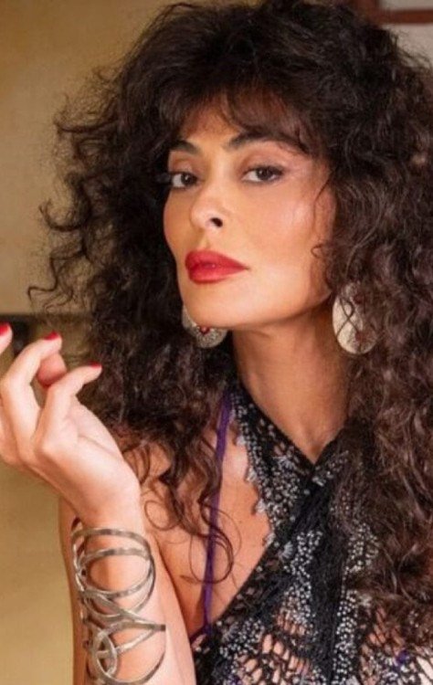 Juliana Paes comove ator de 'Renascer': "Quando não está, faz falta" -  (crédito: Divulgação/ TV Globo)