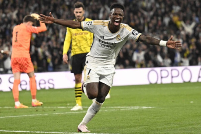 Real Madrid vence o Borussia Dortmund e conquista a Champions League pela 15ª vez -  (crédito: - Foto:: INA FASSBENDER/AFP via Getty Images)