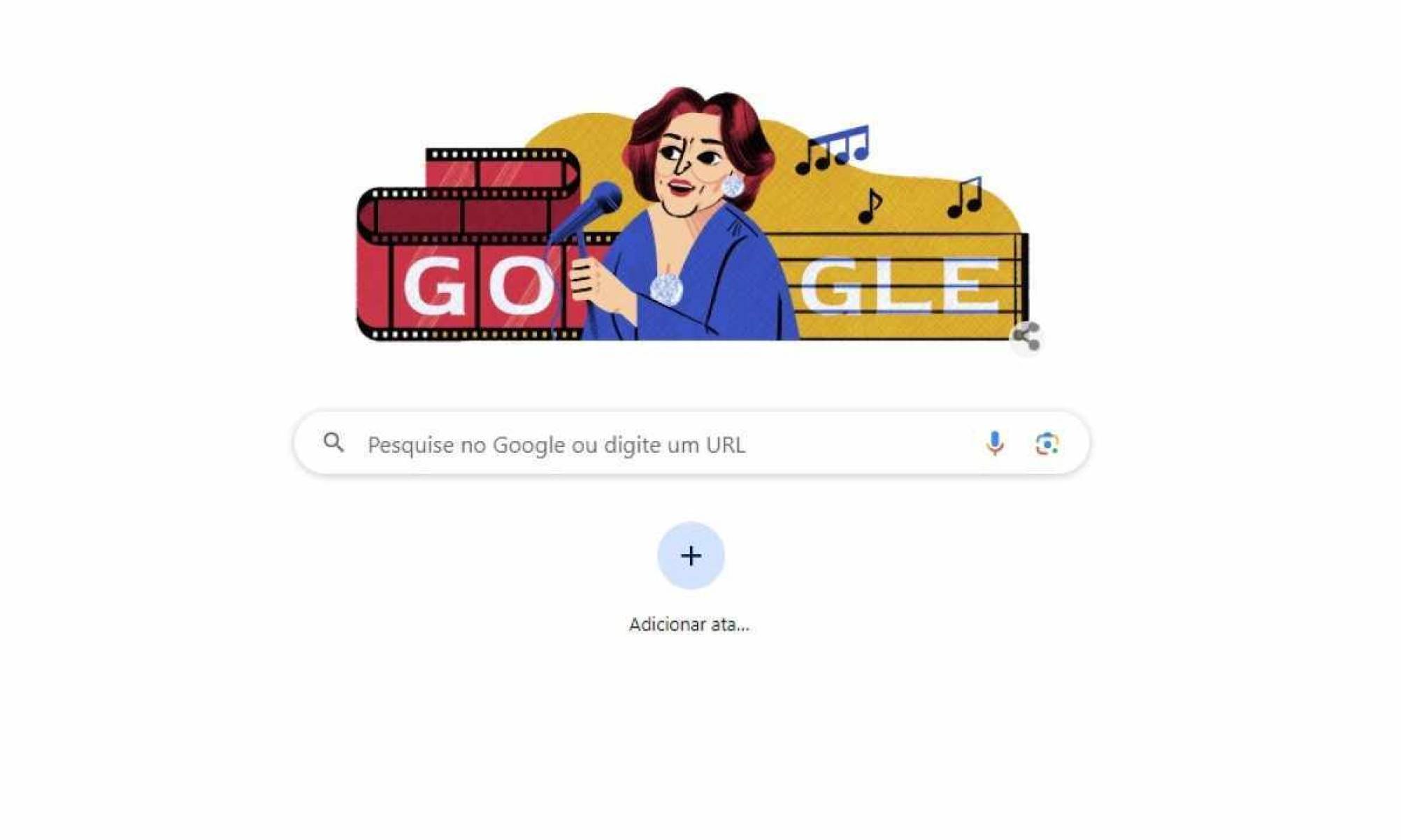Bibi Ferreira recebe homenagem do Google no dia que faria 102 anos