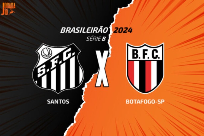 Santos encara o Botafogo-SP na cidade de Londrina e sonha com a vitória para retomar a liderança da Série B -  (crédito: Divulgação/Jogada 10)