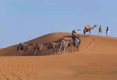 Uma dupla de pesquisadores conseguiu calcular pela primeira vez a idade de umas das mais altas dunas de areia do planeta Terra. 
 -  (crédito: Reprodução de vídeo Olhar Digital)