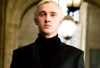 O ator Tom Felton, conhecido por interpretar o Draco Malfoy na saga Harry Potter, está faturando alto com a produção de vídeos personalizados em uma plataforma online. -  (crédito: divulgação/warner bros.)