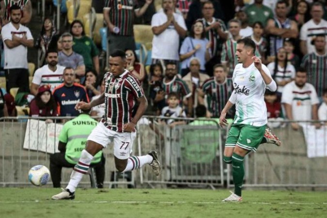  Rio de Janeiro, Brasil - 01/06/2024 - Maracan.. - .Fluminense enfrenta o Juventude esta tarde no Maracan.. pela 7.. rodada do Campeonato Brasileiro 2024..FOTO DE MARCELO GON..ALVES / FLUMINENSE FC..IMPORTANTE: Imagem destinada a uso institucional e divulga....o, seu uso comercial est.. vetado incondicionalmente por seu autor e o Fluminense Football Club...IMPORTANT: Image intended for institutional use and distribution. Commercial use is prohibited unconditionally by its author and Fluminense Football Club...IMPORTANTE: Im..gen para uso solamente institucional y distribuici..n. El uso comercial es prohibido por su autor y por el Fluminense Football Club.
     -  (crédito:  MARCELO GONCALVES / FLUMINENSE)