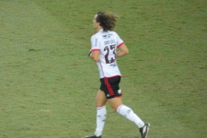 David Luiz e Rodinei no Flamengo -  (crédito: Foto: Alexandre Vidal /CRF)