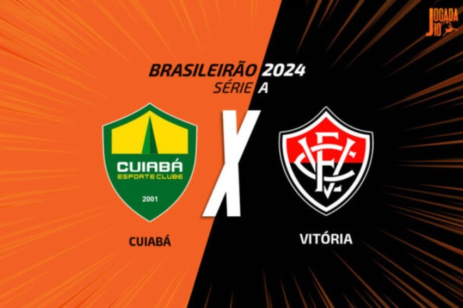 Cuiabá e Vitória se enfrentam pelo Brasileirão – Arte: Jogada10 -  (crédito: Foto: Arte Jogada10)