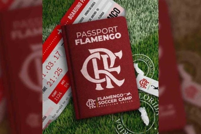 Flamengo lança camp fora do país -  (crédito: Foto: Divulgação/Flamengo)