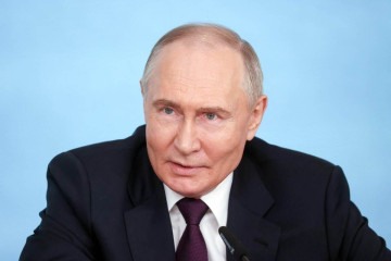 Vladimir Putin, presidente da Rússia
 -  (crédito: Valentina Pevtcova/AFP)