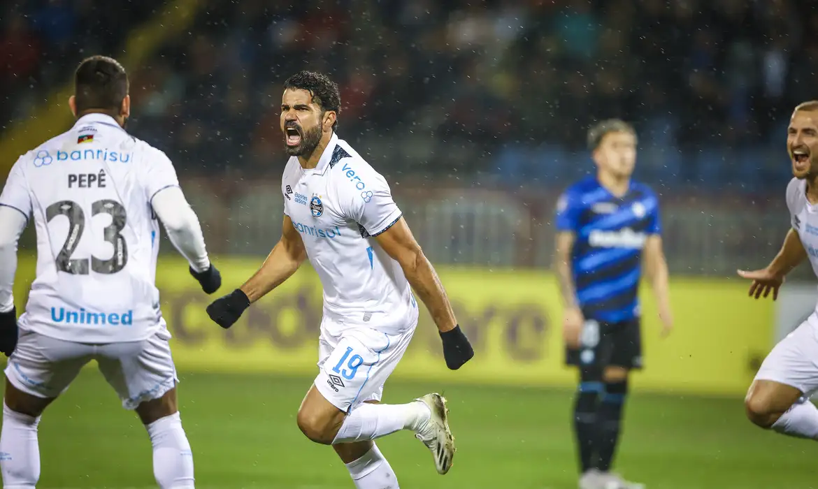 Grêmio derrota Huachipato para se garantir nas oitavas da Libertadores -  (crédito: EBC)