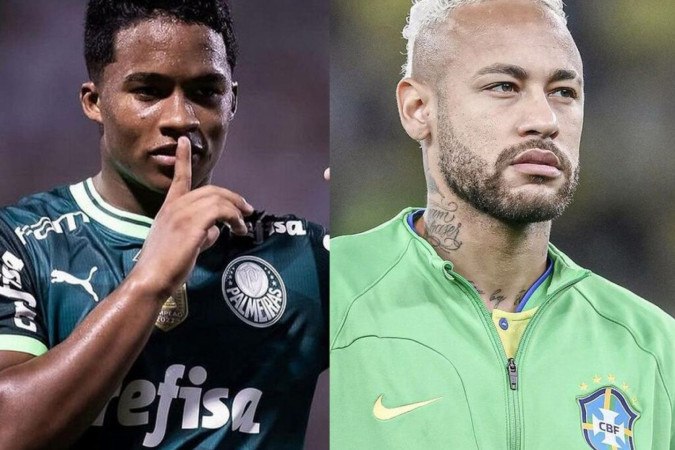 Endrick revela episódio traumático envolvendo Neymar: "Chorei" -  (crédito: Reprodução/Instagram)