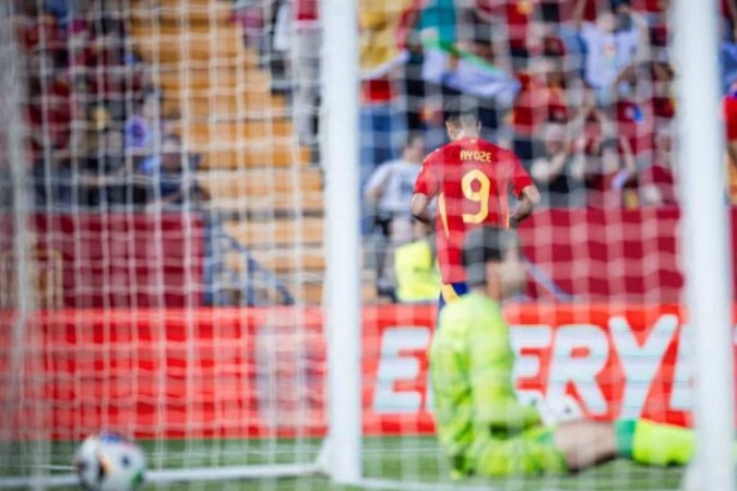 Espanha não obteve dificuldade para golear Andorra -  (crédito: Foto: Divulgação / @SEFutbol)