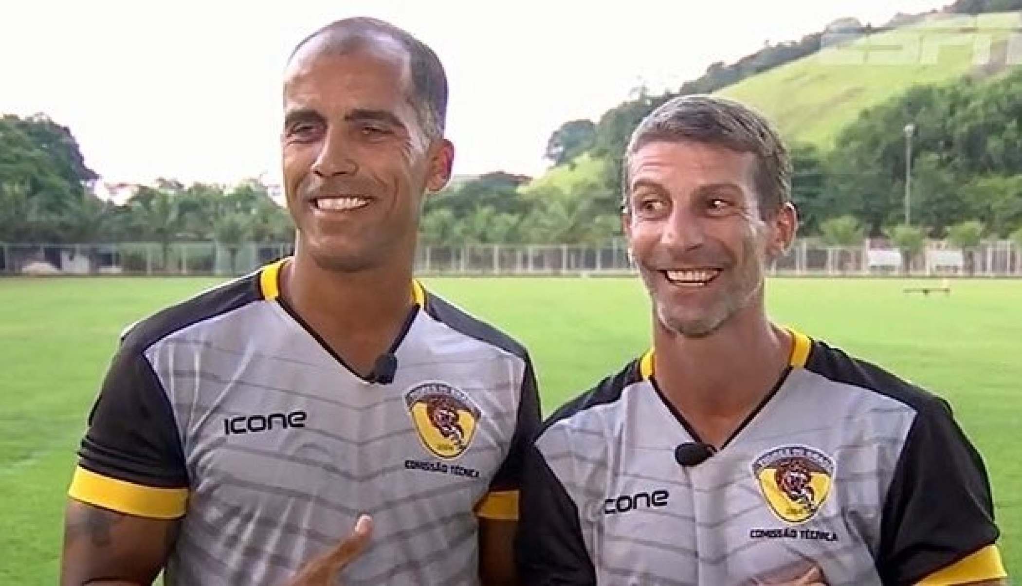 Juntos de novo no Vasco, Felipe e Pedrinho já dirigiram outro clube do Rio