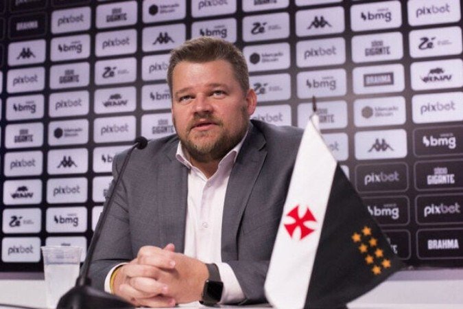 CEO Lucio Barbosa perde força no futebol do Vasco - (crédito: - Foto: Daniel Ramalho/Vasco) CEO Lucio Barbosa perde força no futebol do Vasco - (crédito: - Foto: Daniel Ramalho/Vasco)