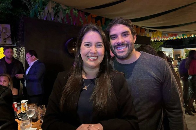 Os dois namoram desde dezembro do ano passado, após se conhecerem no revéillon do ano anterior -  (crédito:  Henrique Dellorto/Divulgação)
